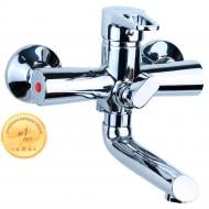 Смеситель для ванны Aquatica HK 35 мм гусак прямой 150 мм дивертор встроенный картриджный (9732210)