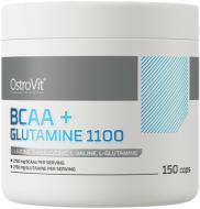 Амінокислотна суміш Ostrovit BCAA + Glutamine без смаку 2750 мг 150 капс. 30 порц.