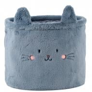 Кошик для зберігання KITE 3100 Cute Cat 30х25 см плюшевий K24-3100M-2 сірий