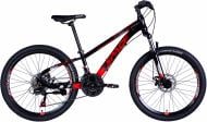 Велосипед Space 24" 11"(28 см) SPACE MERCURY DD FR OPS-SP-24-027 черно-красный