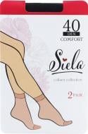 Носки SIELA Comfort 40 den р.23-25 nero 2 шт.