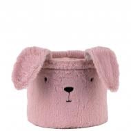 Кошик для зберігання KITE 3100 Lovely Rabbit 20х16 см плюшевий K24-3100S-1 рожевий