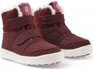 Сапожки зимние детские для мальчиков Reima Pyrytys р.28 бордовый