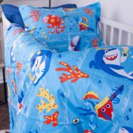 Комплект постельного белья MirSon Kids Time 22-1314 Cerulean мульти
