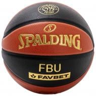 Баскетбольный мяч Spalding FBU TF-1000 LEGACY SUPERLEAGUE 77943Z р. 7 черно-оранжевый