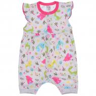 Полукомбинезон для девочки Татошка р.74 серый с рисунком 16161роздино