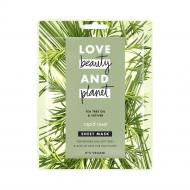 Маска для лица Love beauty and Planet Быстрая перезагрузка 1 шт.