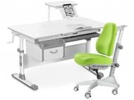 Комплект мебели детский Evo-kids Evo-40 G Grey + кресло Y-528 KZ Комплект мебели детский Evo-kids Evo-40 G Grey + кресло Y-528 KZ