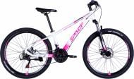 Велосипед Space 26" 13"(33 см) SPACE MERCURY DD FR OPS-SP-26-043 бело-розовый