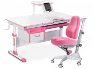 Комплект мебели детский Evo-kids Evo-40 PN Pink + кресло Y-528 KP