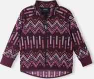 Кардиган для девочки Reima Ornament р.86 темно-бордовый 5200043A-4962