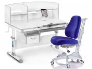 Комплект мебели детский Evo-kids Evo-50 G Grey + кресло Y-528 SB