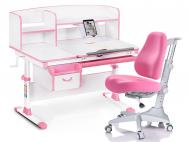 Комплект меблів дитячий Evo-kids Evo-50 PN Pink + крісло Y-528 KP