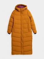 Куртка для девочек зимнее 4F H4Z21-KUDP012-82S р.XS желтое