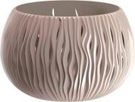 Горшок пластиковый Prosperplast Sandy Bowl Basic круглый 1,4 л мокко (23056-7529)