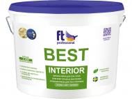 Краска интерьерная латексная FT Professional BEST INTERIOR Вase A глубокий мат белый 5 л