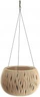 Горшок пластиковый Prosperplast Sandy Bowl WS круглый 9 л мокко (23179-7529)