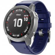 Ремешок Armorstandart Silicone 22 мм для Garmin Fenix 5/6 Dark Blue ARM60807