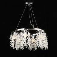 Люстра подвесная Sirius Люстра подвесная хрустальная S2479/6, Хром 6x60 Вт E27 B S2479/6