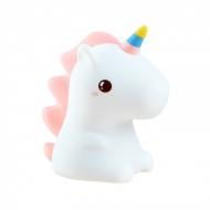 Ночник MARY'S Единорог LED 3000K+RGB 1200мАh 1 Вт белый