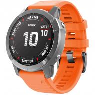 Ремешок Armorstandart Silicone 22 мм для Garmin Fenix 5/6 Orange ARM60806