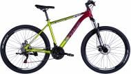 Велосипед Space 27,5" 19"(48 см) SPACE PHAETON DD FR OPS-SP-27.5-038 зелено-розовый