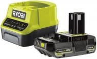 Акумуляторна батарея і зарядний пристрій RYOBI 18,0V 2,0Ah ONE+ RC18120-120C