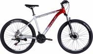 Велосипед Space 27,5" 19"(48 см) SPACE PHAETON DD FR OPS-SP-27.5-037 серебристо-красный