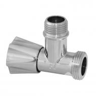 Кран вентильный Albertoni для сантехприборов Ø1/2" х 3/4" (D906189)