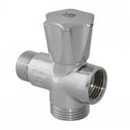 Кран вентильный Albertoni проходной Ø1/2" х 3/4" х 1/2" (D906489)