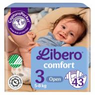 Подгузники Libero Comfort 3 5-8 кг 43 шт.