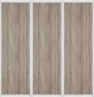 Комплект дверей к шкафу-купе Стандарт VIP-master 2000x2400 мм дуб сонома трюфель
