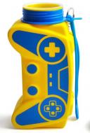 Бутылка для воды SELIYA Джойстик 500 мл желто-голубой