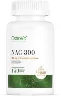 Амінокислота Ostrovit NAC без смаку 300 мг 150 капс. 300 порц.