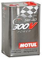 Моторное масло синтетическое Motul 300V Power 5W-40 5 л (109518)