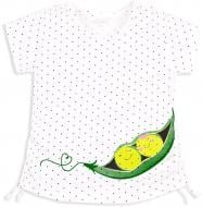 Футболка для девочки GABBI FT 20-14-1/1 Тутти-Фрутти р.86 молочный 12167