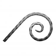 Завиток кованый Артдеко 12.602 270х160х12мм вальц.