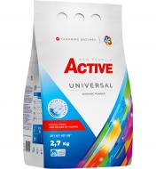Порошок для машинной и ручной стирки ACTIVE chemistry Universal 2,7 кг