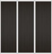 Комплект дверей к шкафу-купе Стандарт VIP-master 2100x2400 мм венге