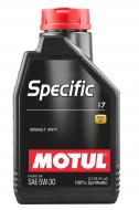 Моторное масло Motul Specific 17 5W-30 1 л (109840)