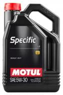 Моторне мастило Motul Specific 17 5W-30 5 л (SPECIFIC 17 5W30 5L)