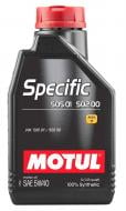 Моторне мастило Motul Specific 505 01/502 00/505 00 5W-40 1 л (101573)