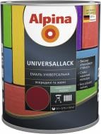 Емаль алкідна Alpina Universallack слонова кістка шовковистий мат 0,75 л