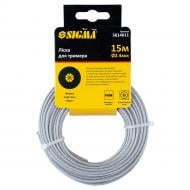 Волосінь для тримера Sigma з алюмінієвим кордом Ø2.4 мм 15 м (5614011)