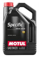 Моторное масло Motul Specific 508 00 509 00 0W-20 5 л (107384)