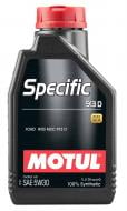 Моторное масло Motul Specific 913 D 5W-30 1 л (SPECIFIC 913D 5W30 1L)