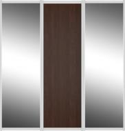 Комплект дверей до шафи-купе Стандарт-2 VIP-master 2300x2400 мм горіх темний Комплект дверей до шафи-купе Стандарт-2 VIP-master 2300x2400 мм горіх темний