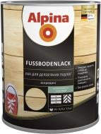 Лак Fussbodenlack Alpina шелковистый мат прозрачный 0,75 л