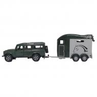 Ігровий набір TechnoDrive 1:43 Land Rover з причіпом і фігурками коней 520460.270