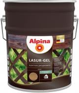 Лазур Alpina Lasur-Gel палісандр шовковистий мат 10 л